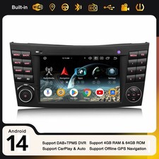 Android 14 DAB+ Autoradio Navi