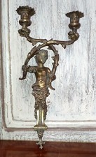 Applique 2 bras en bronze