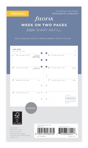 Filofax personal minimal - filofax,
