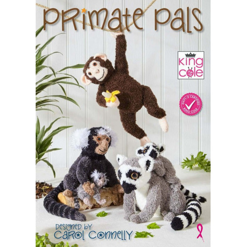 King cole livre tricot primate - king,