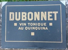 Ancien Porte-menu Ou Sous Main Dubonnet Quinquina