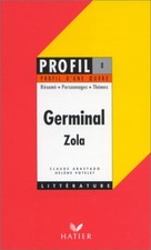 Zola emile. germinal/Profil D'Une Oeuvre | Abastado Claude Zola Emile | Bon état