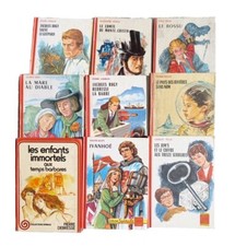 lot de 9 livres Collection Spirale Livre Ancien Jeunesse Enfants Vintage