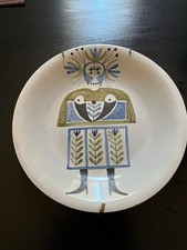 1960 Roger capron Assiette En