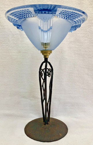 Ancienne lampe art deco - ancienne,