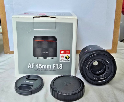 Objectif samyang 45mm 1 8 - objectif,