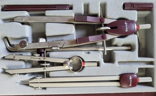 Rotring compass set from - compass,