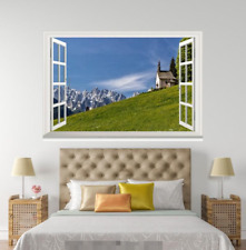 3D prairie ciel 552 fenêtres ouvertes WallPaper peintures murales mur impression déco Carly