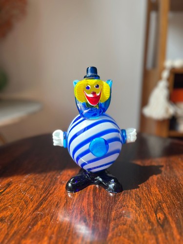 Clown verre murano 1970 - clown,