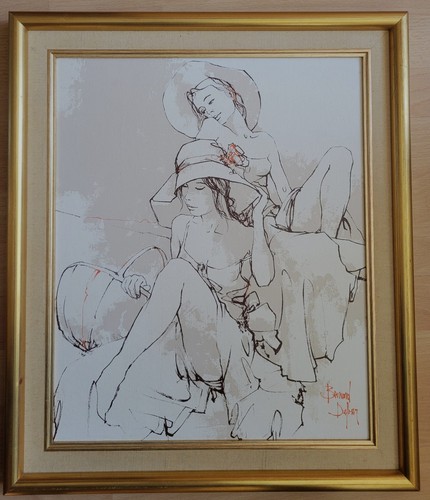 Tableau huile sur toile - tableau,