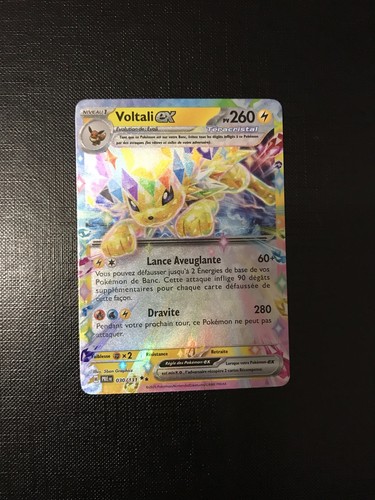 Carte pokémon voltali - carte,