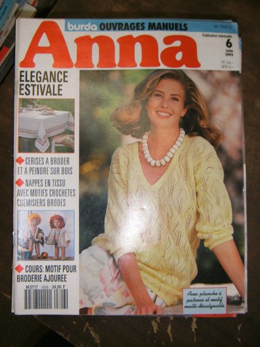 Anna burda ouvrages manuels - -,
