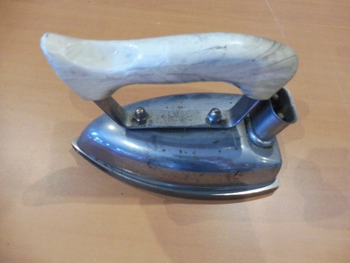 Old vintage steel - iron, and