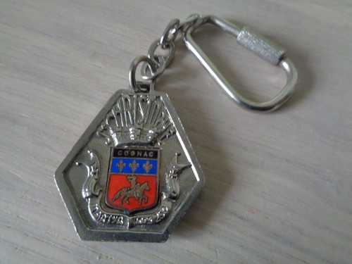 Porte cle metal blason emaille - blason,
