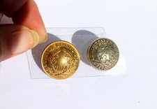 RARE 2 BOUTON UNIFORME -