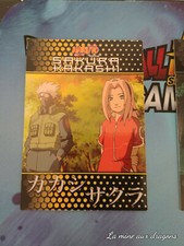 Carte Naruto Ninja Ranks 7 Panini Card CCG rare 2002 Sakura Kakashi