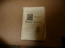 Notice sur SAINT SABIN eveque