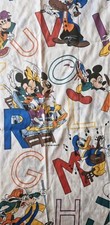 Drap Mickey Mouse and Friends Disney vintage Pacific U.S.A. taie d’oreiller ABC