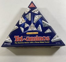 Tri-Ominos Deluxe The Original Domino Game With A Three-Sided Twist