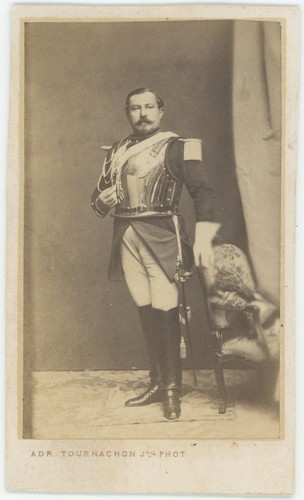 Cdv militaire circa 1860 - cdv,