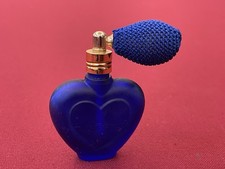 Flacon Parfum Cœur Ancien Bleu Poire Fonctionnelle