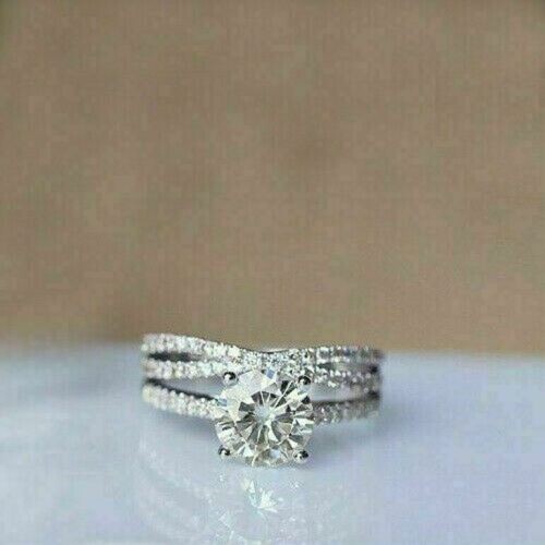 Bague fiançailles sertie - bague,