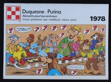 Calendrier 1978 DUQUESNE