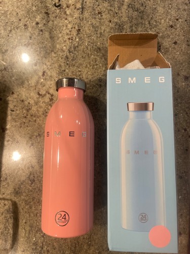 Gourde smeg rose isotherme - rose,