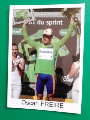 Cyclisme carte cycliste oscar - carte,