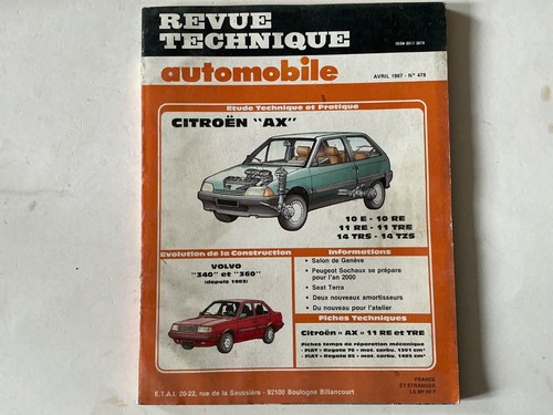 Rta revue technique automobile - rta,