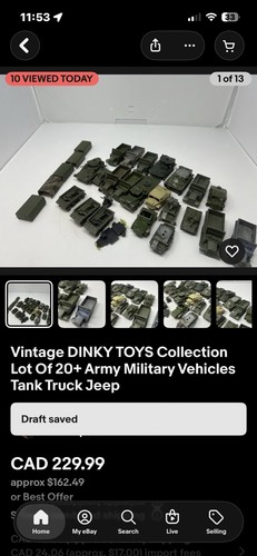 Vintage dinky toys collection - toys,