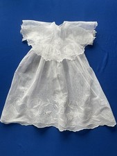 robe de bébé ancienne tulle