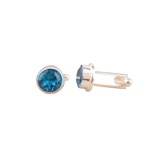 Boutons manchette argent - manchette,