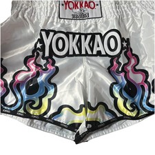 YOKKAO Flames WHITE Muay Thai
