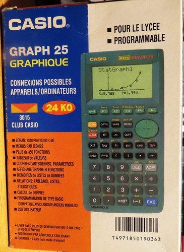 Casio graph calculatrice - graph,