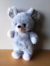 Doudou Peluche Souris bleu