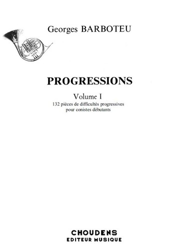 Progressions volume georges - progressions, 1,