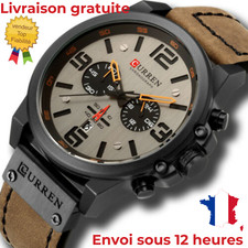 Montre à quartz chronographe