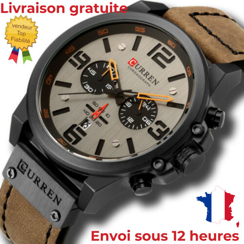Montre quartz chronographe - montre,