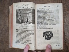 livre ancien-B. Guarini - Il pastor fido et + - 1750