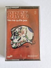 Cassette audio K7 Jacques Brel