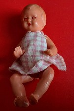 Mini Baigneur Poupon Poupée Celluloid 8 cm E.S. EMIL SCHWENK - GERMANY Années 50