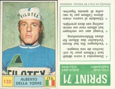 R @ Carte Panini Édition Sprint 71-DELLA Torre- Nouveau / Kiosque à Journaux /