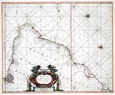 Reproduction carte ancienne - Brésil en 1676 (Brazil)