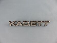 OPEL KADETT ancien sigle