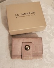 Porte monnaie en cuir effet