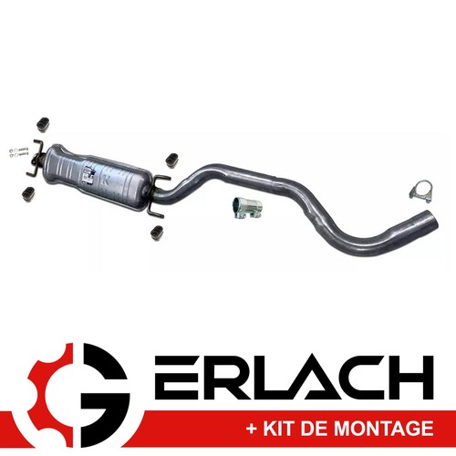 Silencieux intermediaire pour