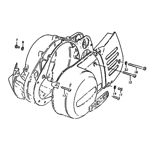 Suzuki 250 1977 1981 kit - suzuki, 1977-1981