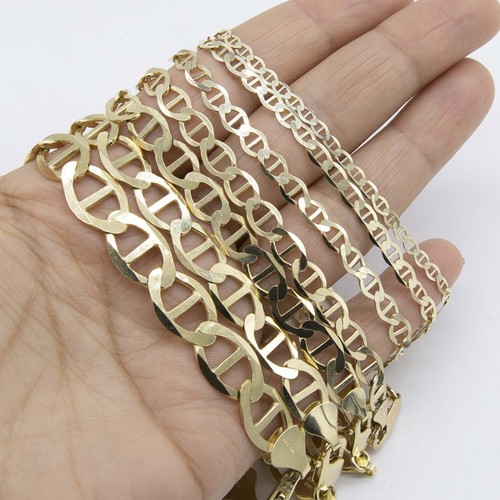 Bracelet solid real 10k - 10k, yellow