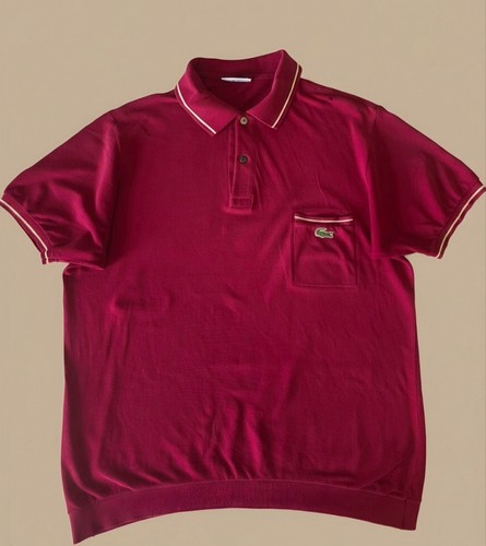 Polo lacoste vintage négligé - polo,